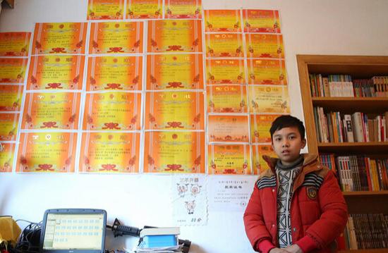 安徽小学生文言作文蹿红 惊呆阅卷老师(组图)