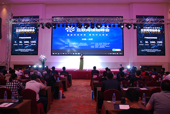 2016安徽中小型企业转型互联网领袖峰会在合