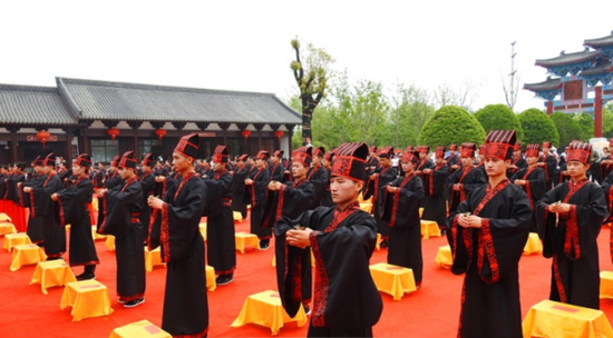 阜阳市举办祥源文旅杯首届汉服成人礼活动 _