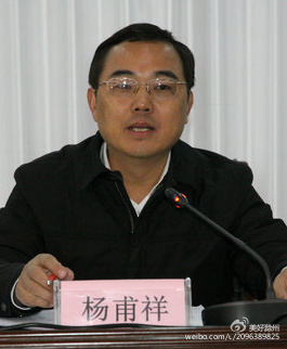 来安县委书记杨甫祥