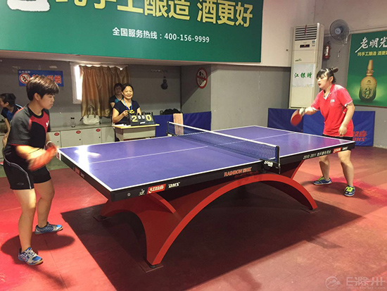 老明光乒乓球队获省全民健身乒乓球赛滁州预选