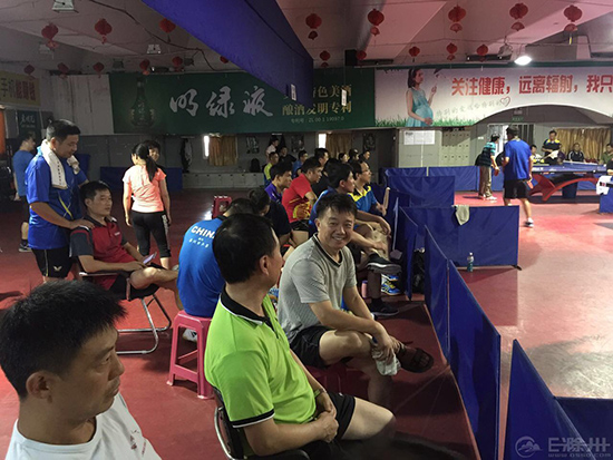 老明光乒乓球队获省全民健身乒乓球赛滁州预选
