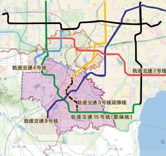 肥西县城15年总体规划出炉 5条地铁线穿城而过