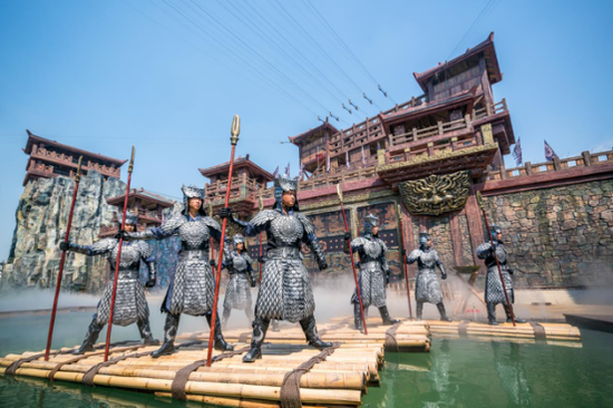 战雷滚滚 来这看一场堪比好莱坞大片的淝水之