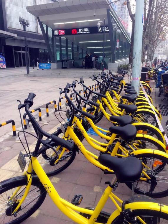 ofo小黄车进合肥 安徽首个共享单车城市_合肥