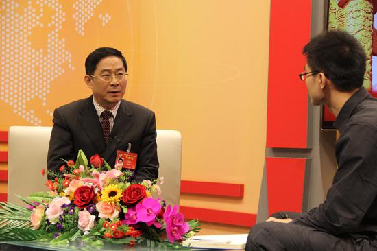 两会访谈安徽省政协副主席李修松