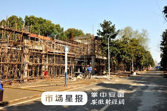 合肥大蜀山半边街4月底竣工10月开街