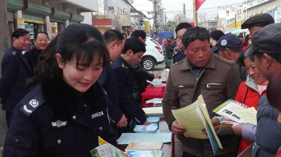 《禁毒法》普法大宣传在寿县正阳关镇举行