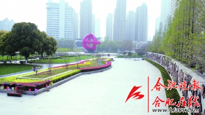 合肥和平广场 换装 后正式开园 打造浪漫樱花大