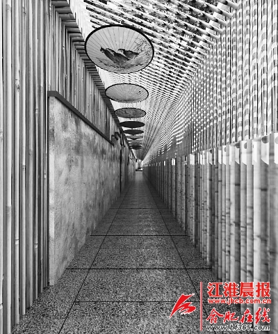 雨巷效果图