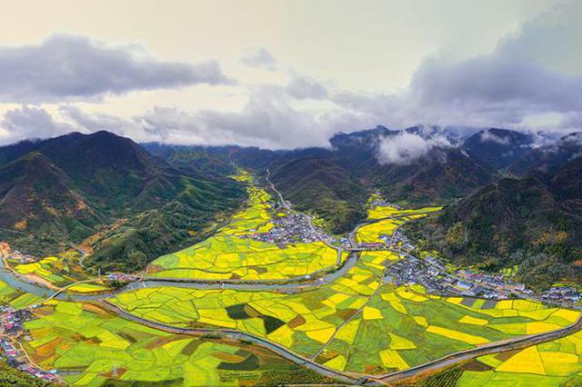 【“飞阅”中国】皖南春早 大地流金