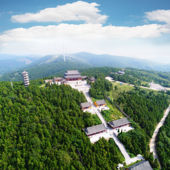 　　（淮南八公山风景区）