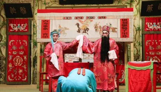 马山目连戏剧团在第五届乌镇戏剧节上演出《劫傅》