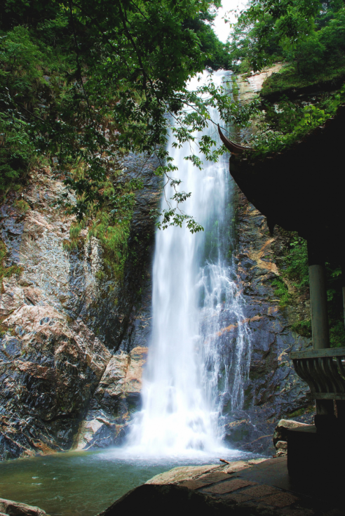  金寨縣天堂寨風景區瀑布群之一（圖源：安徽省文化和旅遊廳）
