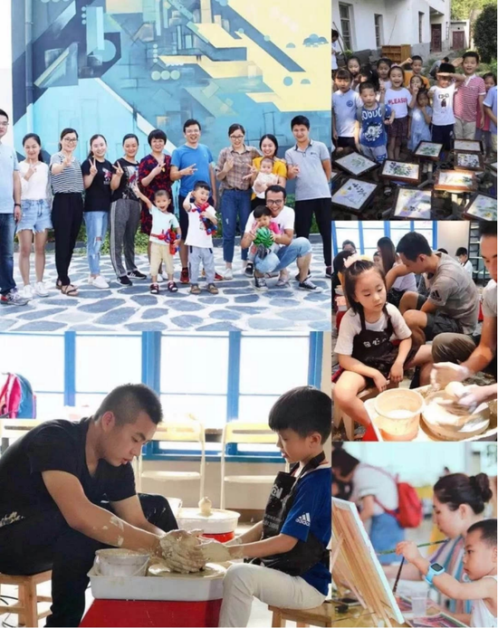 庐阳区三十岗乡音乐小镇 特色亲子活动 (图源:合肥音乐小镇公众号)