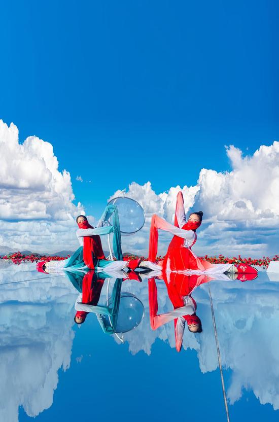 繁昌区马仁奇峰景区网红项目“天空之境”(图源:马仁奇峰景区)