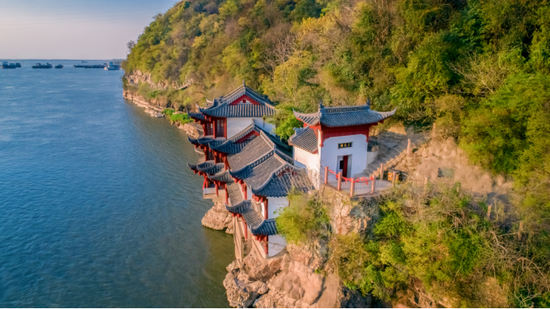 雨山区采石矶风景区 （图源：安徽省文化和旅游厅）