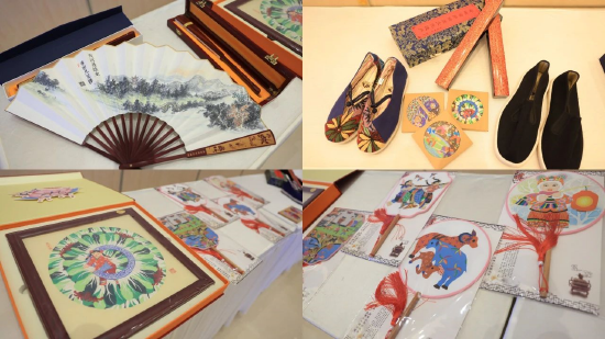推介会现场文旅展区