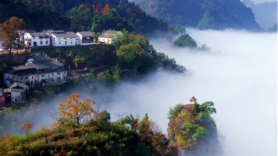 休宁县齐云山风景区 月华天街 (安徽省文化和旅游局)