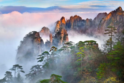 黄山秋色