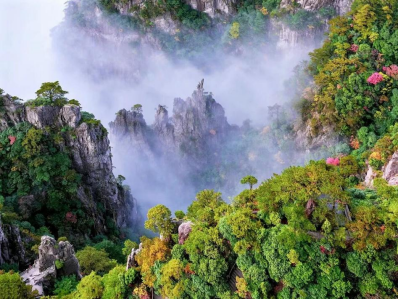黄山秋景