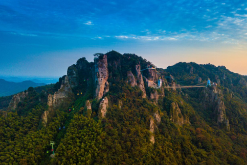 芜湖市繁昌区马仁奇峰全景(图源:马仁奇峰景区)