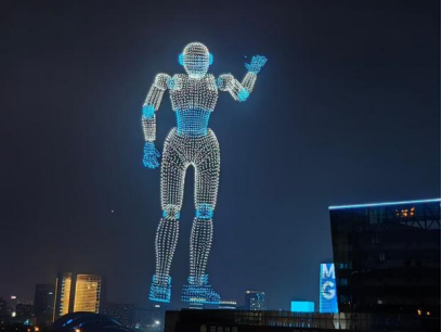 无人机编队表演