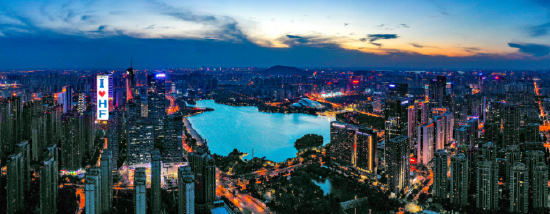 合肥城市夜景。新华社发(剑心摄)