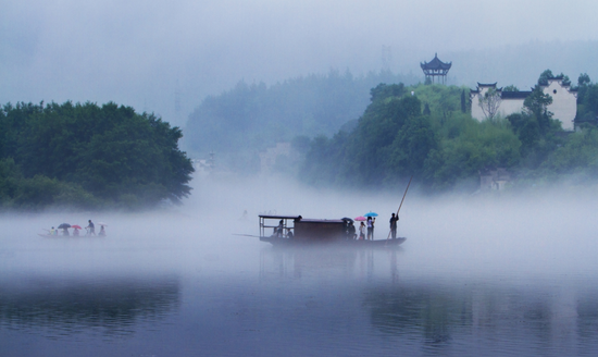 泾县桃花潭景区(图源:安徽省文化和旅游厅)
