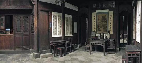 胡适故居正堂