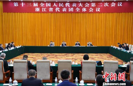 浙江代表团开放日 崔楠 摄