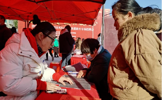  Hefei Shushan District's First Post Festival Job Fair Helps Returned Farmers Get Local Jobs