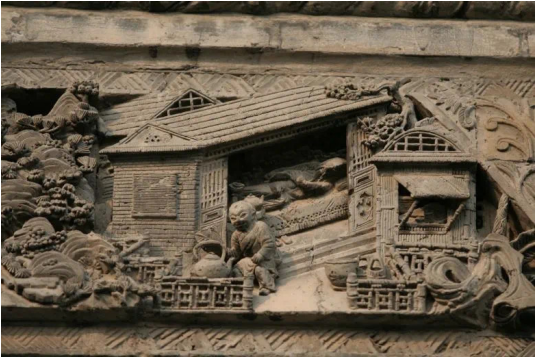 亳州市花戲樓景區“三絕”之一的磚雕（圖源：暢遊亳州官方公眾號）