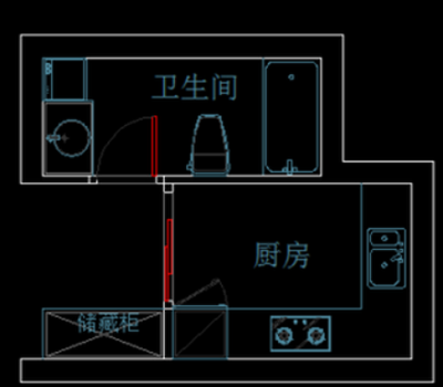 厕所与厨房相冲