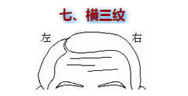 横三纹