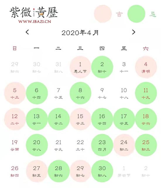 4月结婚吉日