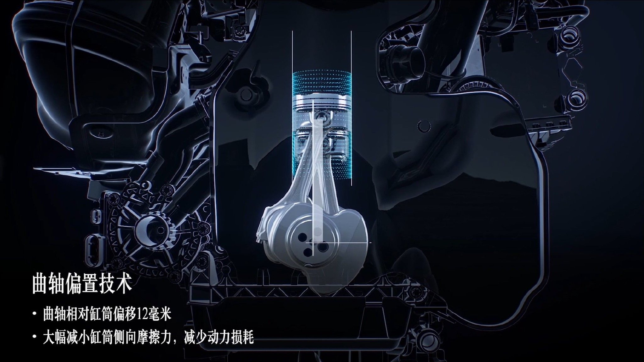 偏置曲轴