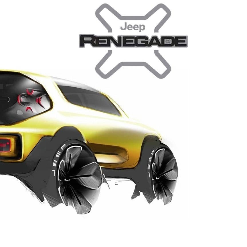 全新自由侠效果图曝光 或成Jeep品牌首款电动车型