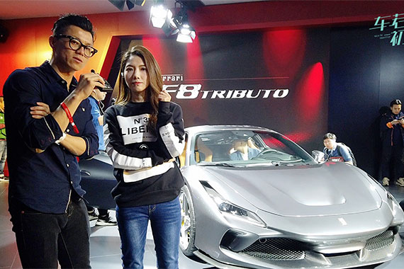 2019上海车展：静态体验法拉利F8 Tributo