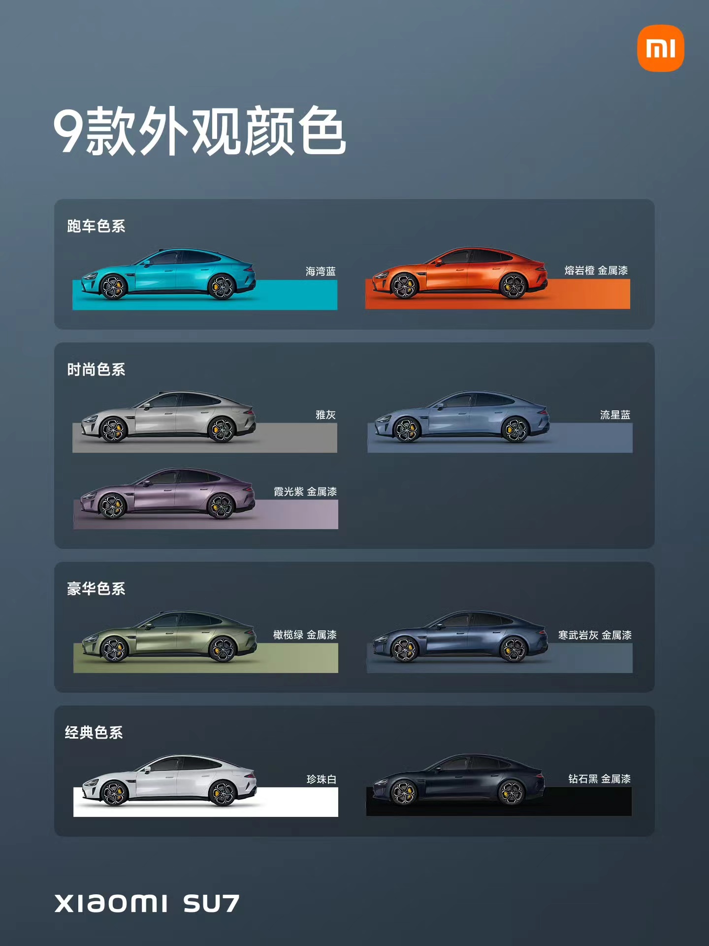 小米SU7正式上市 售价21.59-29.99万元