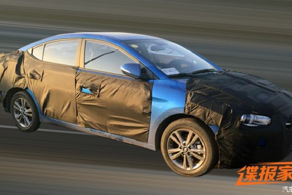 广州车展探馆：北京现代新车定名领动