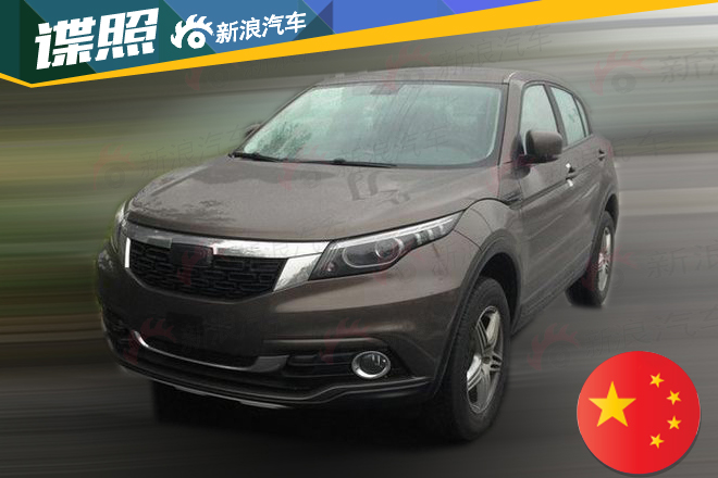 观致5 SUV全裸谍照曝光 内饰详拍