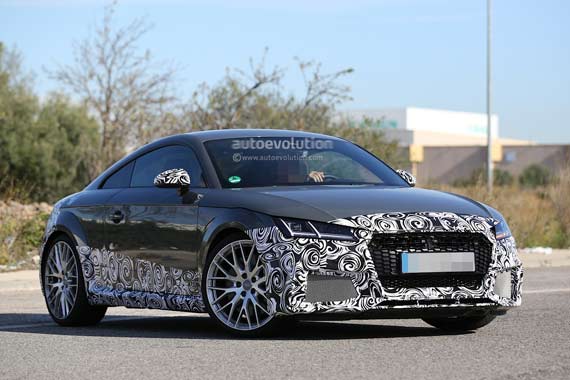 新一代奥迪TT RS搭2.5TFSI五缸引擎