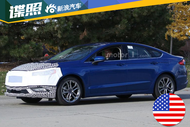 2017款福特蒙迪欧谍照曝光 全新2.0T发动机