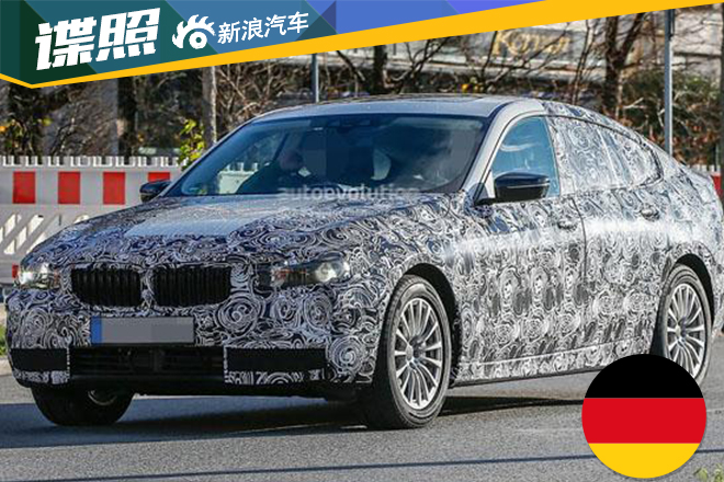 宝马第二代5系GT谍照 延续独特掀背设计