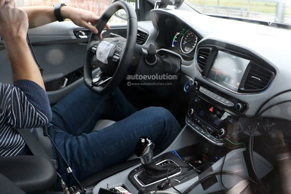 2017年推出 现代Ioniq内饰谍照曝光