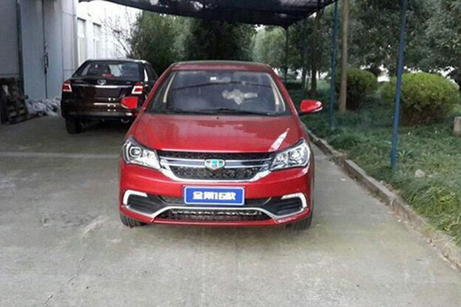 吉利新款金刚车型谍照曝光 内外均有提升