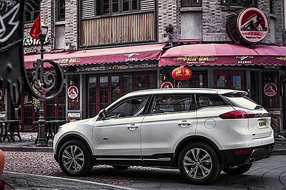 吉利博越细节官图.内饰精致配置人性化