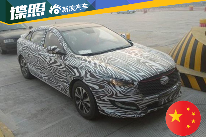 或明年年初上市 奔腾B50 RS谍照再次曝光