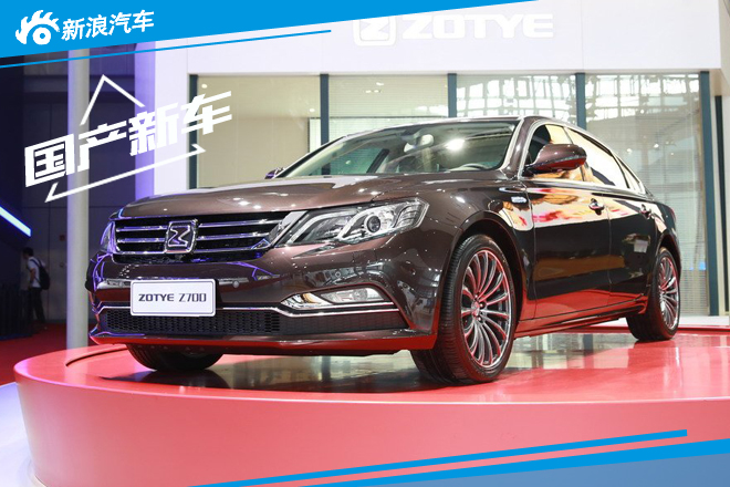 众泰Z700曝光配置信息 电吸门/全液晶仪表